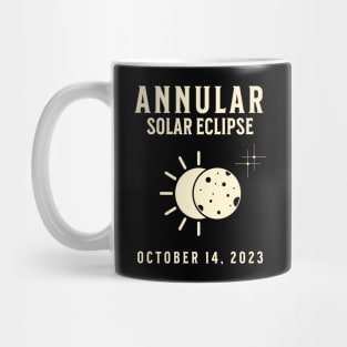 Annular Solar Eclipse United States October 14 2023 Mug